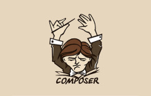 解决问题：composer failed to open stream: Operation now in progress