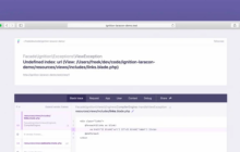 Laravel6的新错误界面你知道是啥样子的吗？