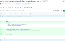 laravel实现随着Resource返回自定义分页信息！