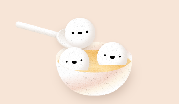 CSS3 realizes the animation effect of scooping up glutinous rice balls with a spoon (super cute)!