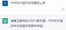 問了ChatGPT幾個PHP問題，看這廝咋回答的