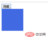 JavaScriptでボタンを非表示にするdivを実装する方法