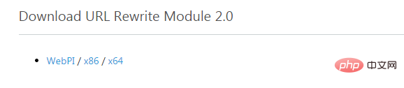 iis7 php偽靜態(tài)如何設置