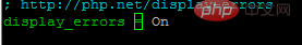 浏览器怎么显示php错误