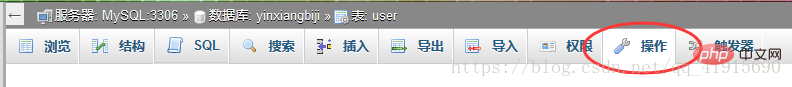 phpMyAdmin添加外鍵約束的方法