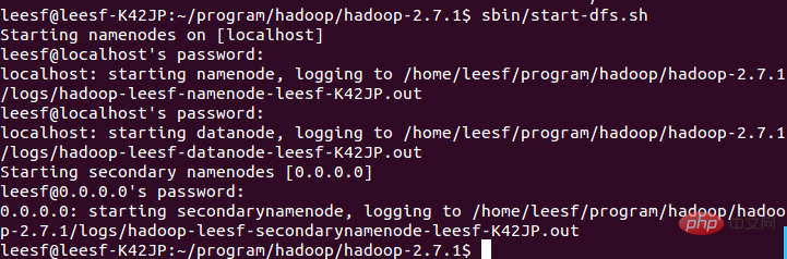 linux怎么安裝hadoop