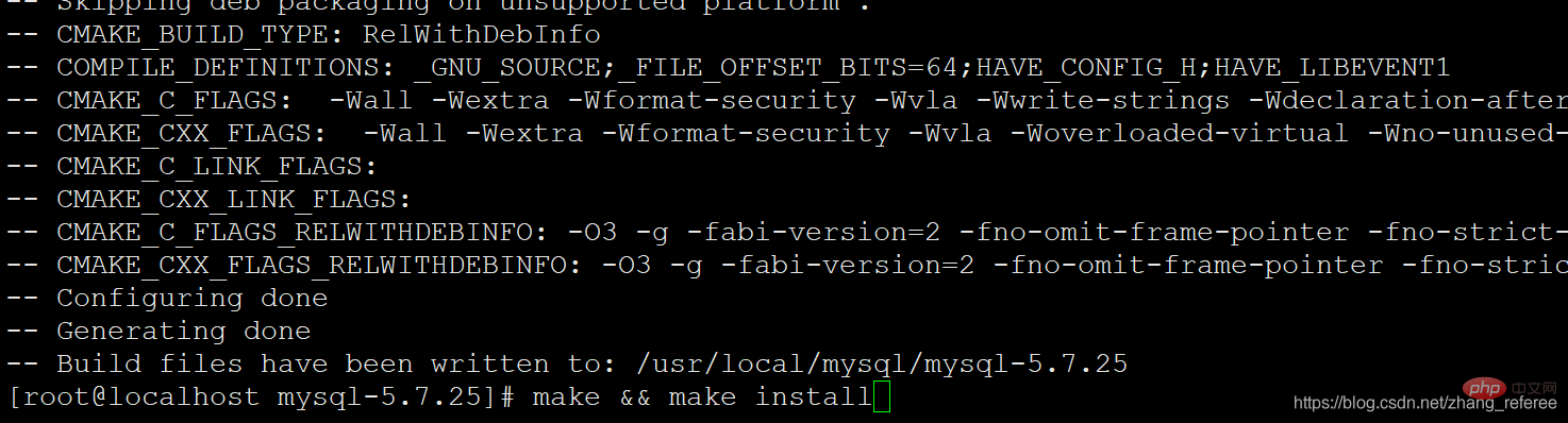 centos7 怎么編譯安裝mysql