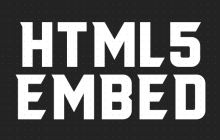 HTML5<embed>标签的用法你知道多少？HTML5<embed> 标签属性详解