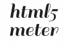 html5 meter标签是什么意思？html5 meter度量衡如何改变颜色详解