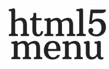 html5 menu标签的具体定义和html5menu标签的用法详细解析