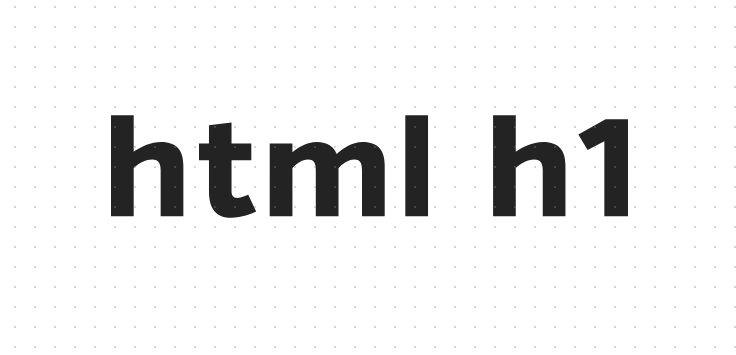 HTML中怎么设置h1的字体样式你知道吗？关于设置h1标签的样式详解