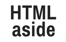 html5 aside标签有什么用？html5 aside标签的使用总结（附实例）