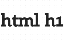 HTML h1标签是双标签吗？如何设置html h1标签的位置？