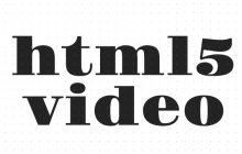 html5播放视频的标签是什么？如何在web页面播放视频呢？（内附实例）