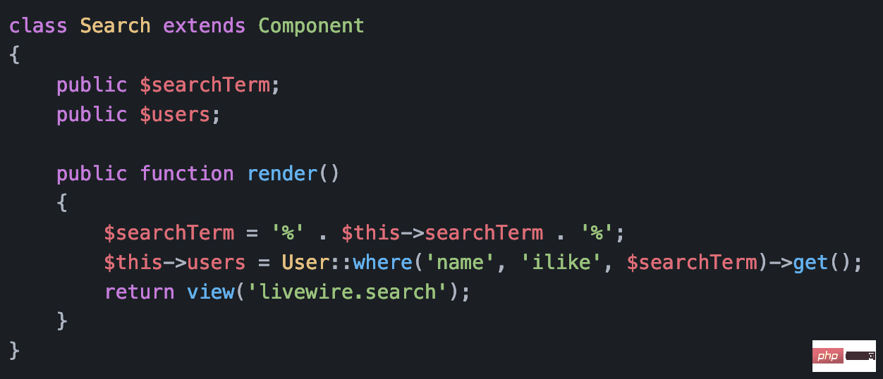 無需JS， 用 Laravel Livewire構(gòu)建實(shí)時(shí)搜索功能