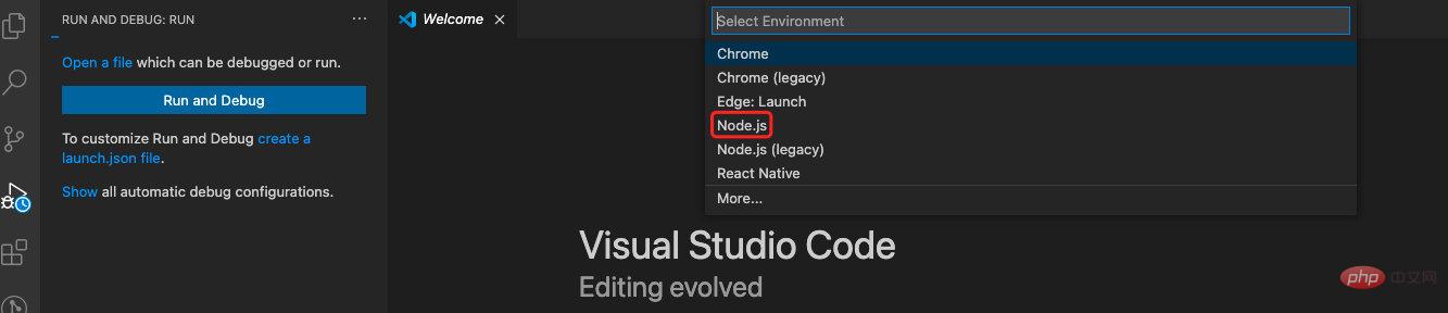 vscode中如何斷點調試nodejs