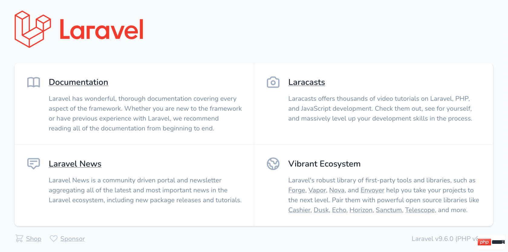 Laravel Valet new version released: 3.0 supports multiple versions of PHP! valet with a PHP 8.1 app