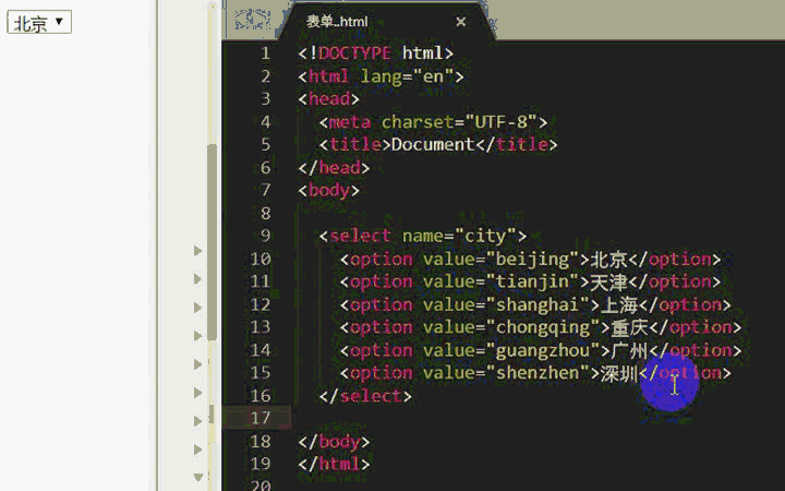 html5表單元素包括哪些基本控件