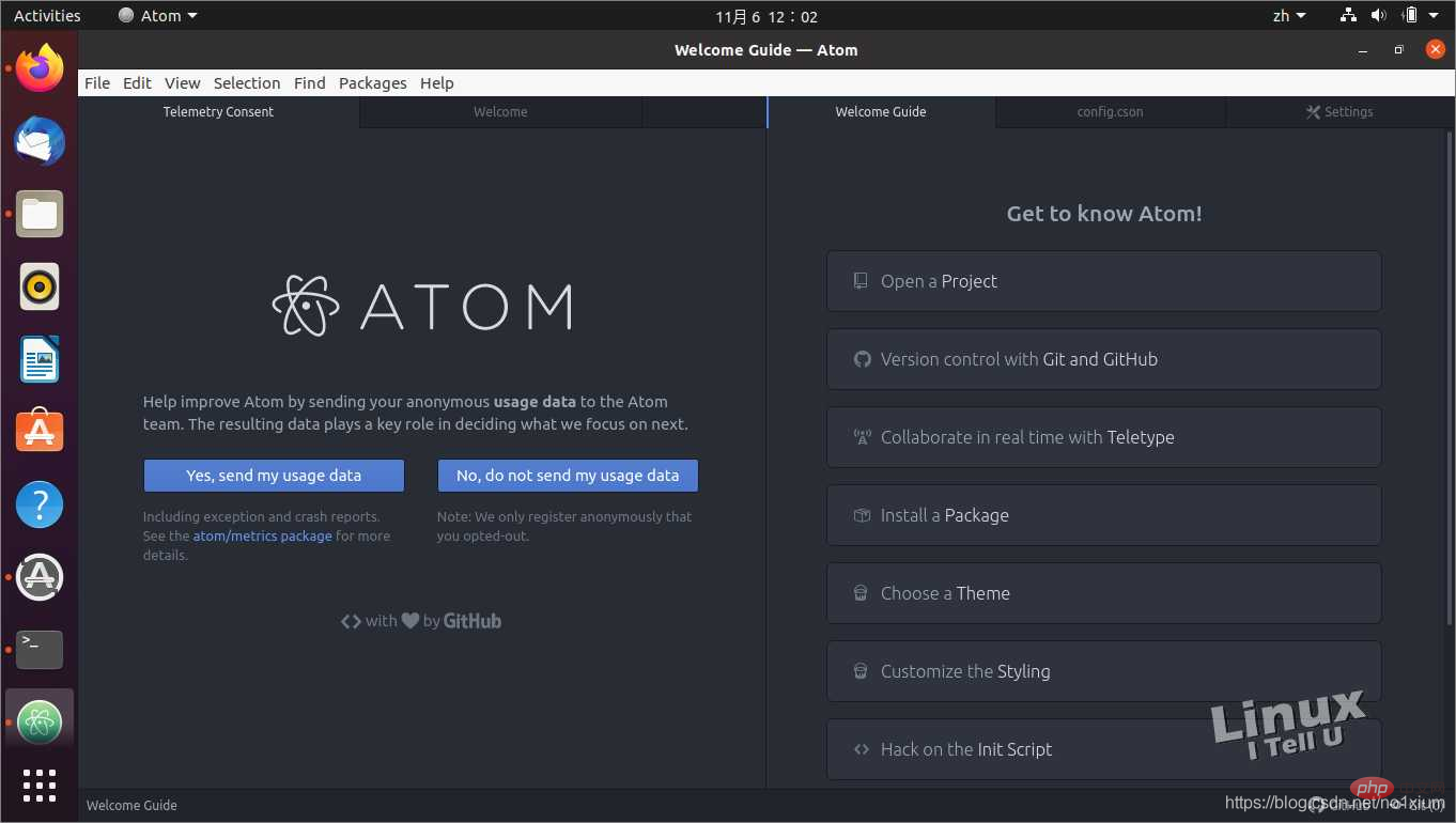 浅谈Linux安装Atom编辑器的方法