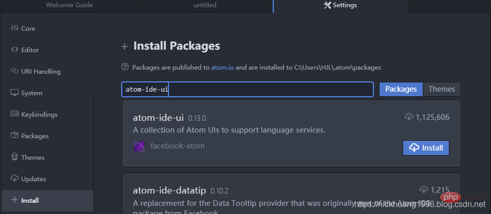 Win10環(huán)境下Atom安裝和運行Python的方法