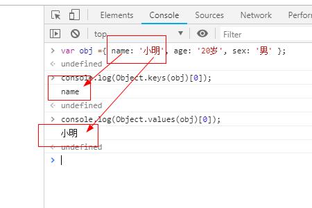 js中如何使用Object.keys()和Object.values()方法?