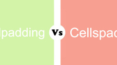 Difference Between Cellpadding and Cellspacing
