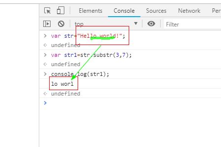 JavaScript中substr()方法和substring()方法的区别