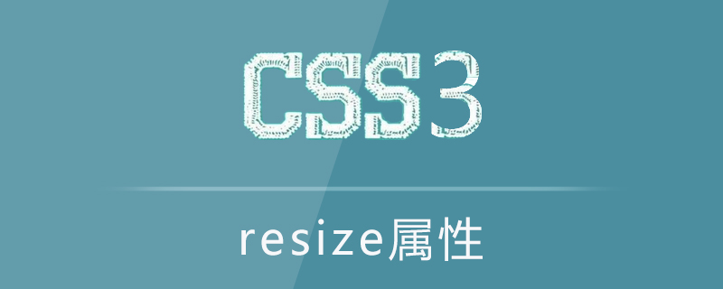 resize属性怎么用