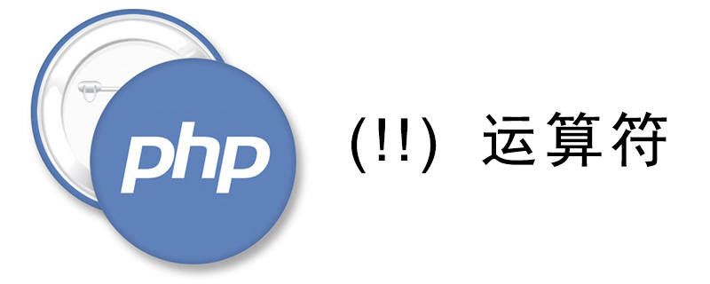 PHP如何使用双非（!!）运算符？（代码示例）