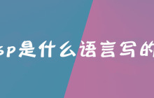 jsp是什么语言写的？