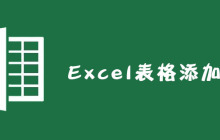 Excel表格怎么添加水印？