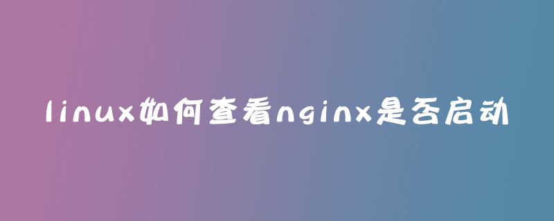linux如何查看nginx是否啟動-小浪學習網