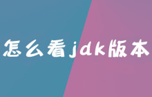 怎么看jdk版本