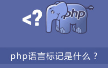 php语言标记是什么？