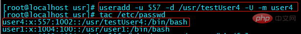 linux 創建用戶及密碼的命令是什么