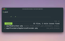分享一个Laravel编码格式化工具：Laravel Pint