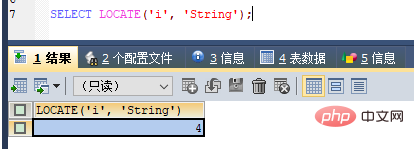 mysql locate()怎么用
