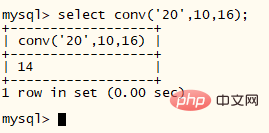 mysql怎么進(jìn)行進(jìn)制轉(zhuǎn)換