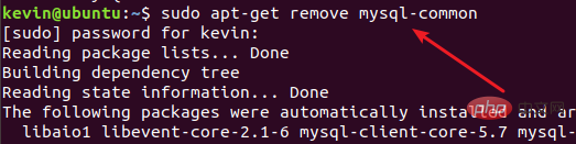 unbuntu如何徹底刪除mysql？