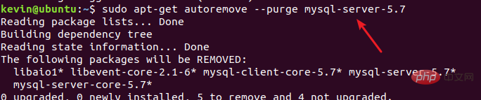 unbuntu如何徹底刪除mysql？