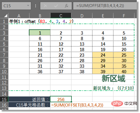 Excel函數學習之聊聊動態統計之王OFFSET()