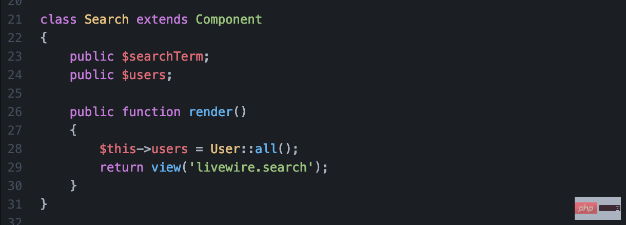 無需JS， 用 Laravel Livewire構(gòu)建實(shí)時(shí)搜索功能