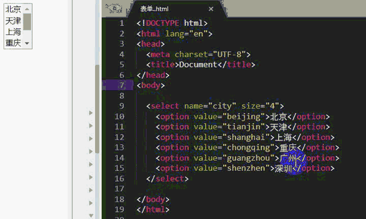 html5表單元素包括哪些基本控件