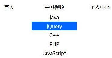 Exemple de code pour créer un menu déroulant simple en utilisant HTML+CSS