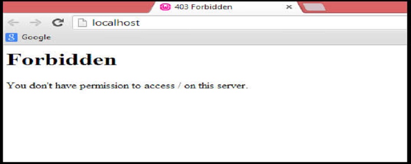 403 forbidden是什么意思