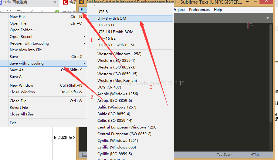 sublimetext3中文亂碼的原理及解決方法