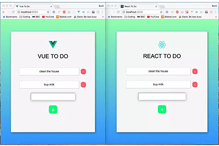 vue 与 react 区别有多大