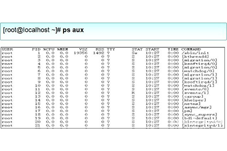 linux如何查看进程命令