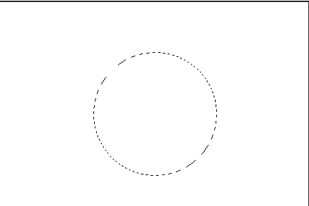 如何利用ps软件绘制逐渐消失的圆环