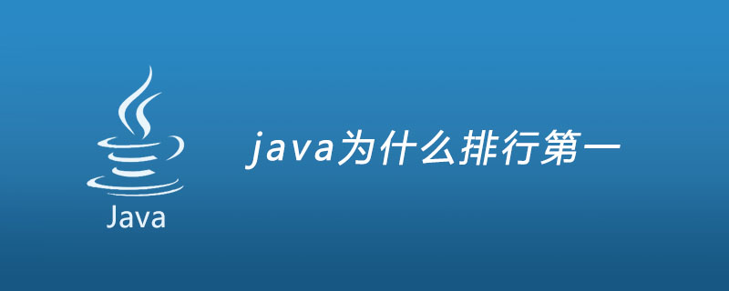 java为什么排行第一